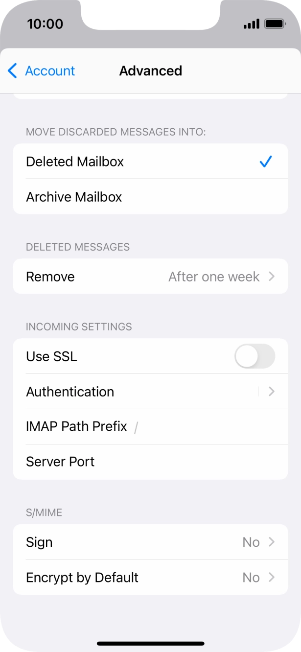 Press the indicator next to Press the indicator next to