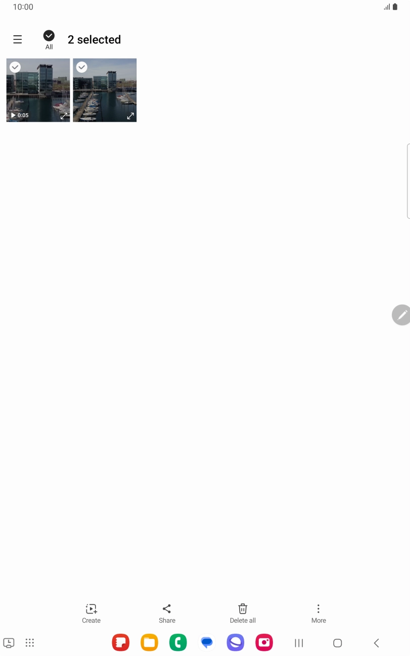 Press Share. Press Share.