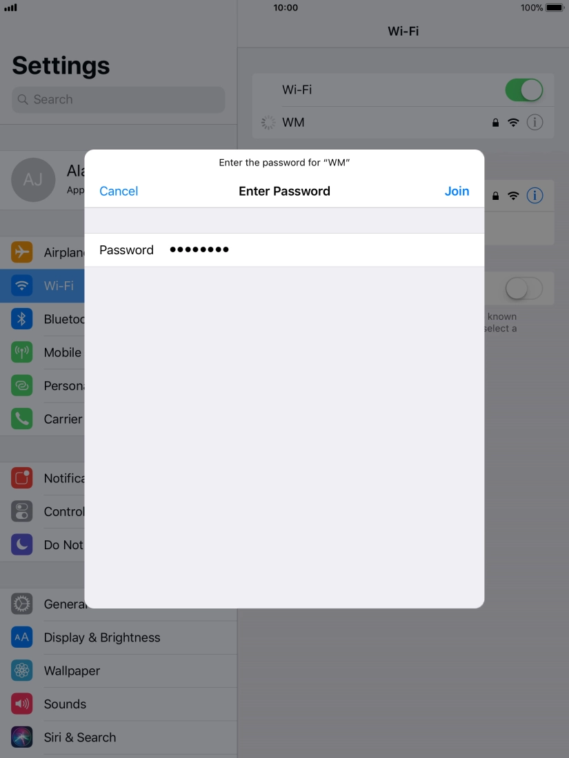 Press Join. Press Join.