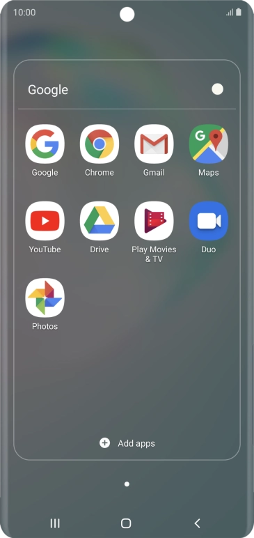 Press Gmail. Press Gmail.