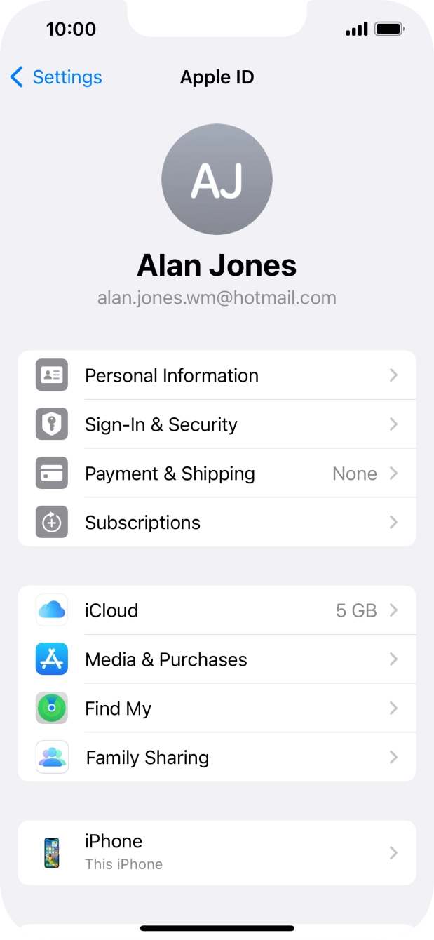 Slide your finger upwards starting from the bottom of the screen to return to the home screen.