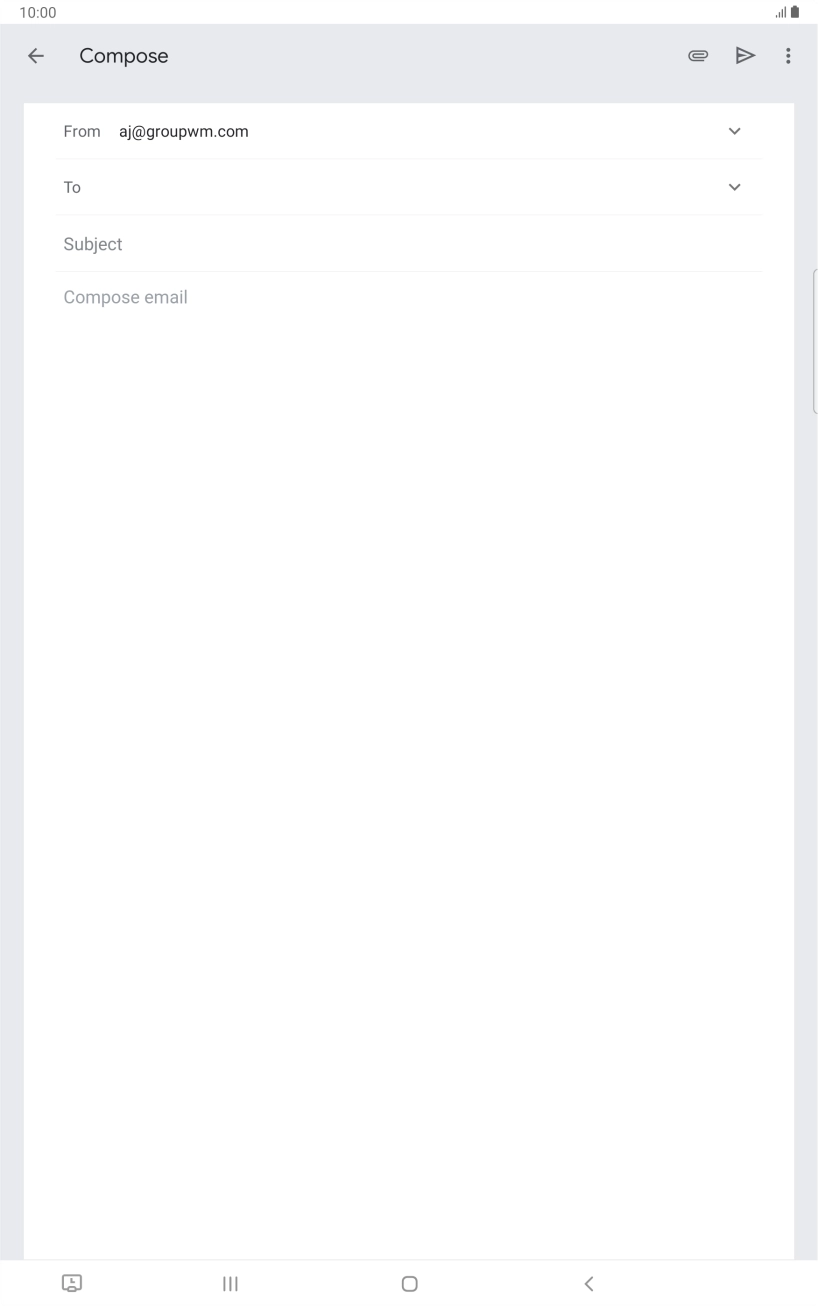 Press the field next to 