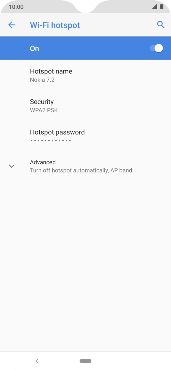 Press the Home key to return to the home screen. Press the Home key to return to the home screen.