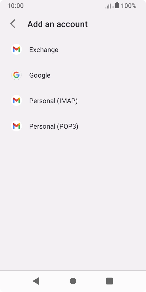 Press Google. Press Google.