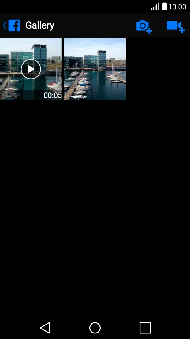 Press the required picture.