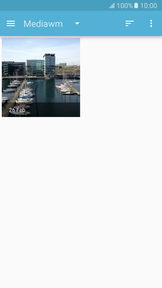 Press the required picture.