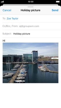 Press Send.