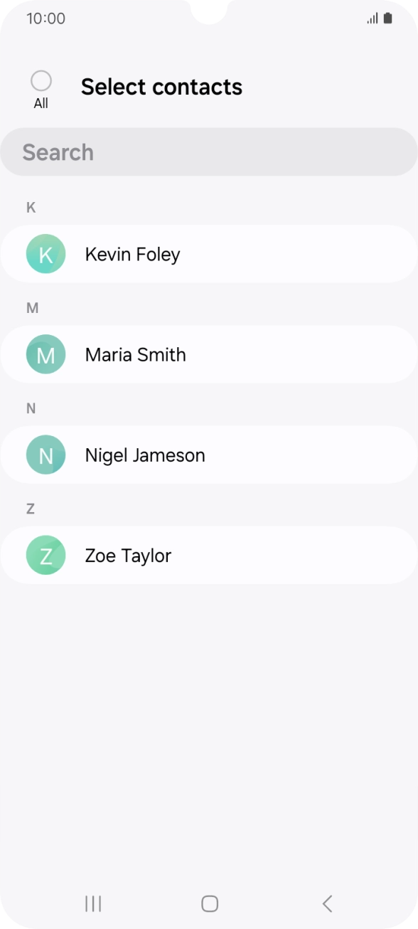 Press the field above 