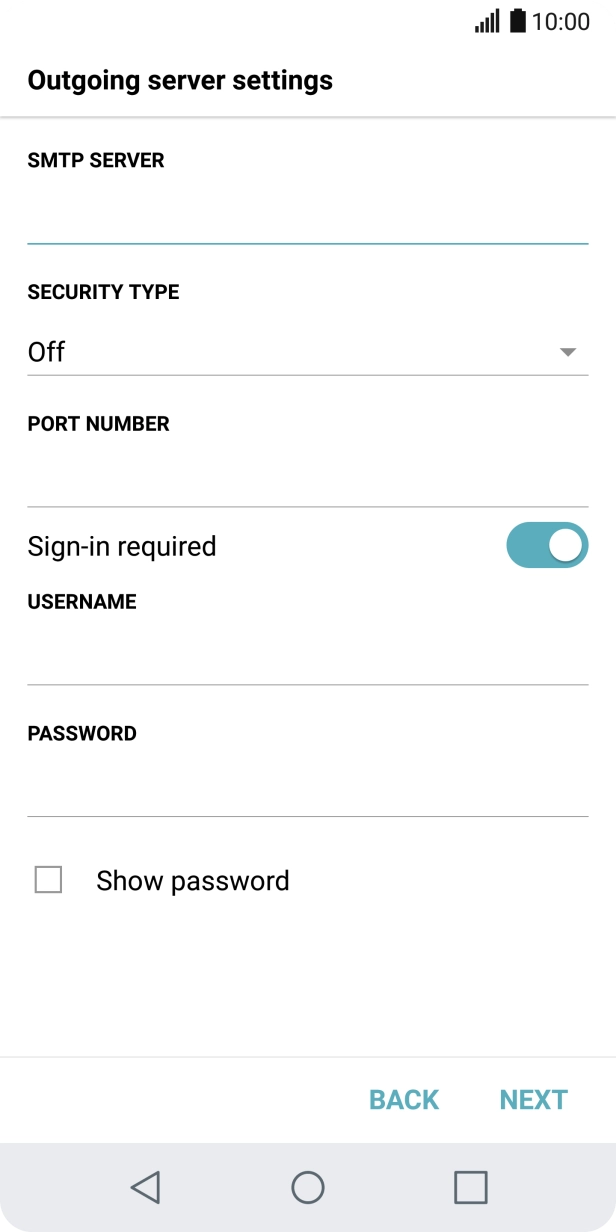 Press the drop down list below Press the drop down list below