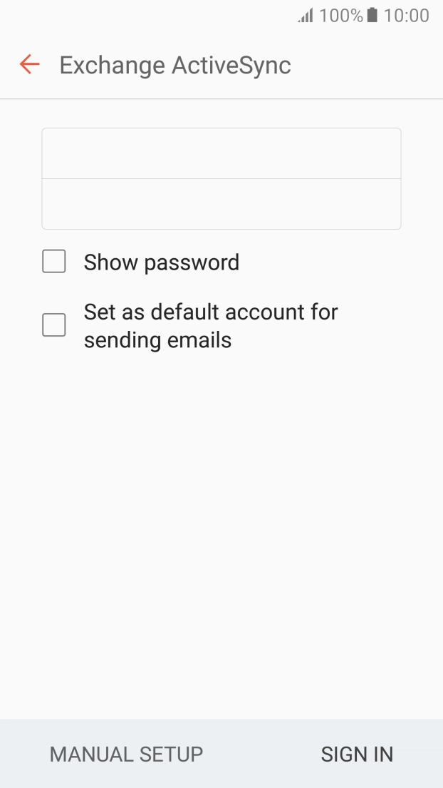 Press SIGN IN. Press SIGN IN.