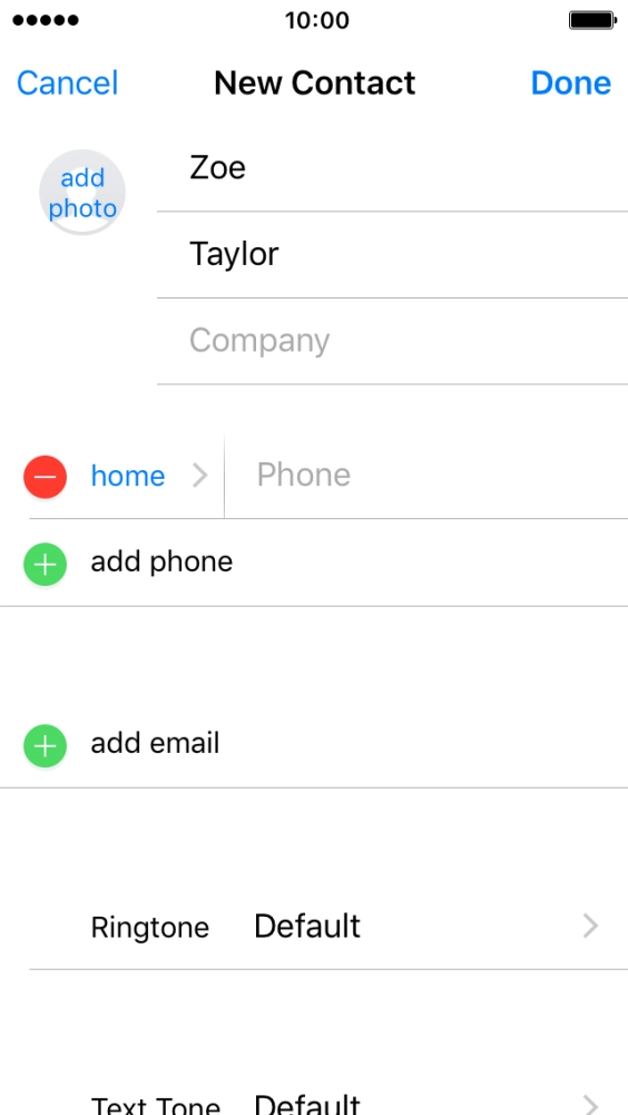 Press Phone and key in the required phone number.
