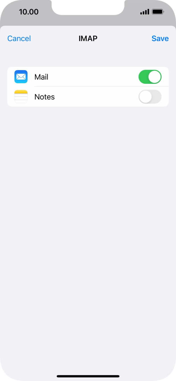 Press Save. Your email account has now been set up. To select more settings for incoming and outgoing server, proceed with the following steps.