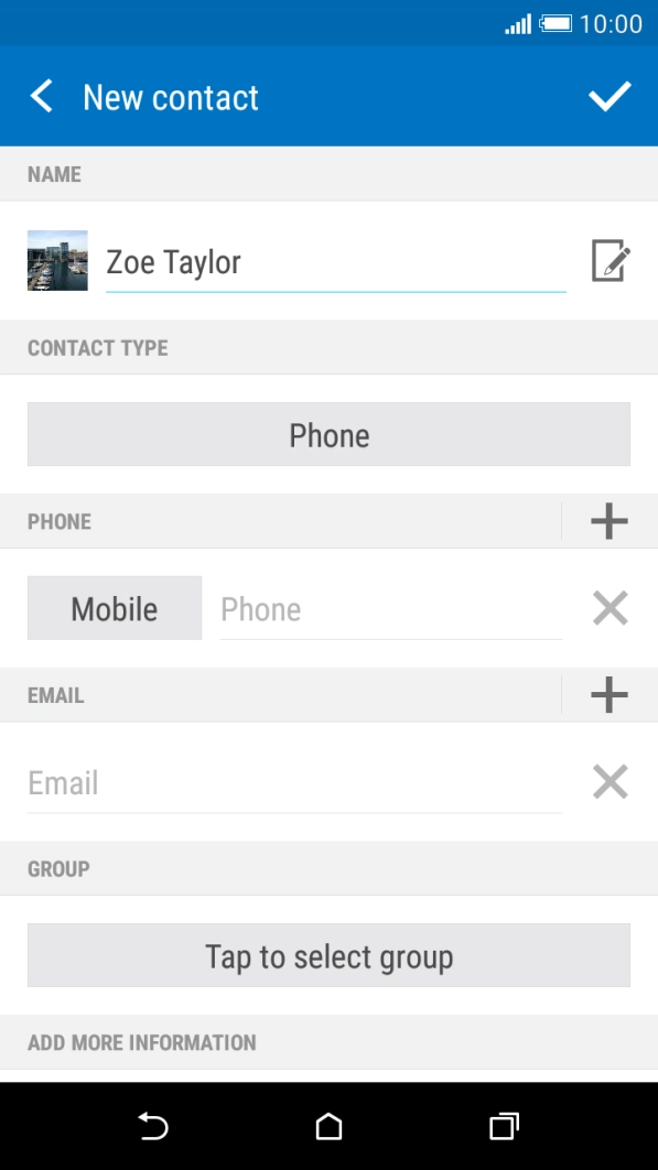 Press Phone and key in the required phone number.