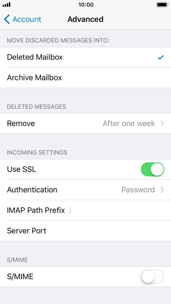 Press Authentication.