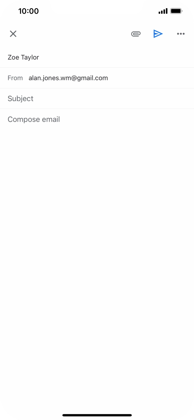 Press Subject and key in the required subject.