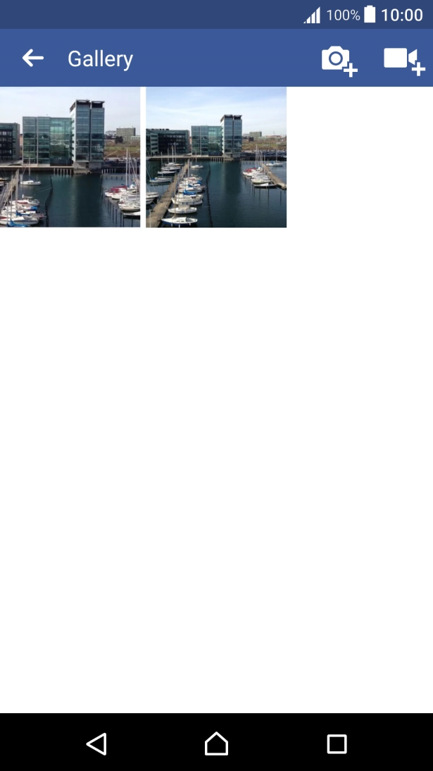 Press the required picture.