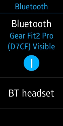 Press BT headset.