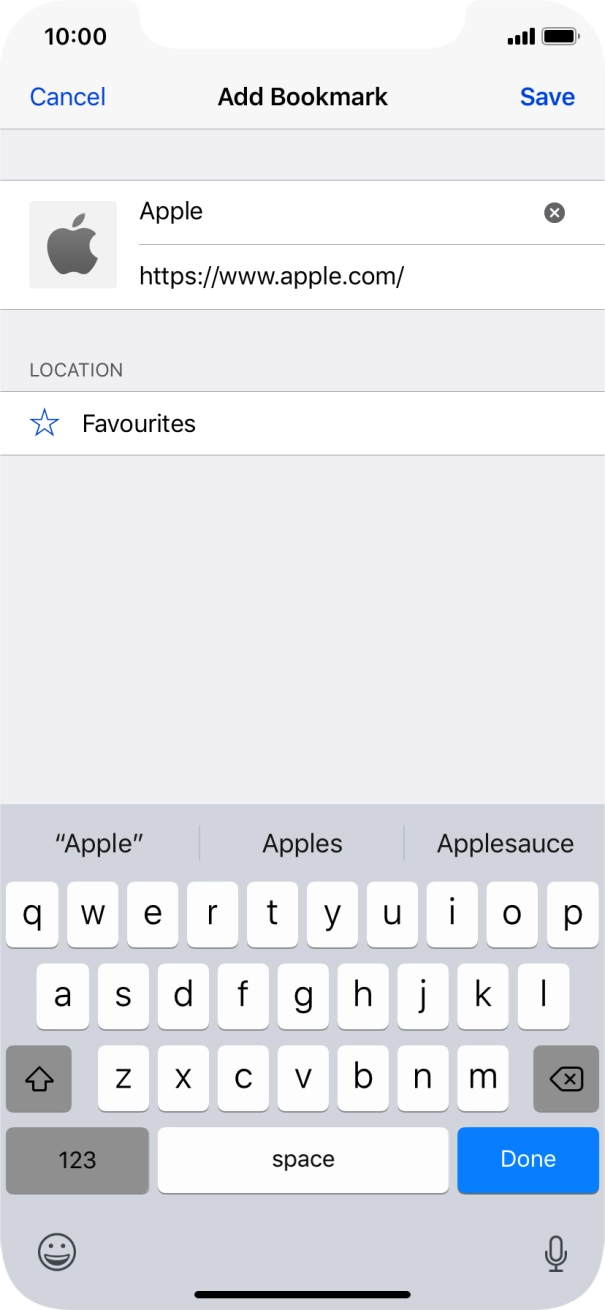 Press the field below Press the field below