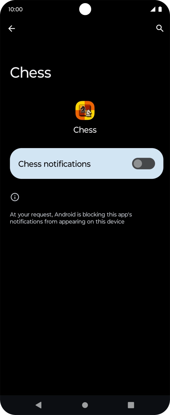 Press the indicator to turn the function on or off.