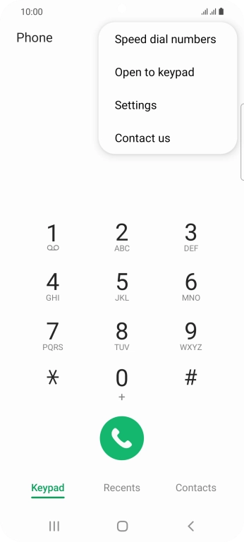 Press Settings. Press Settings.