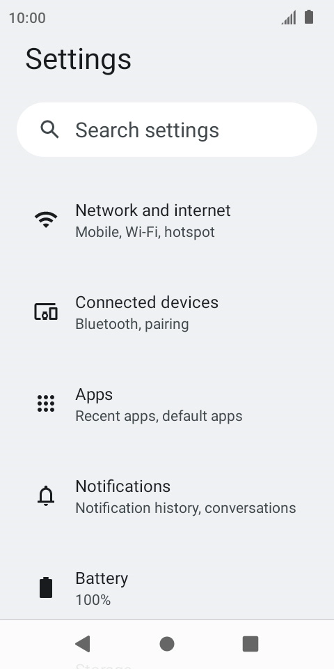 Press Connected devices.