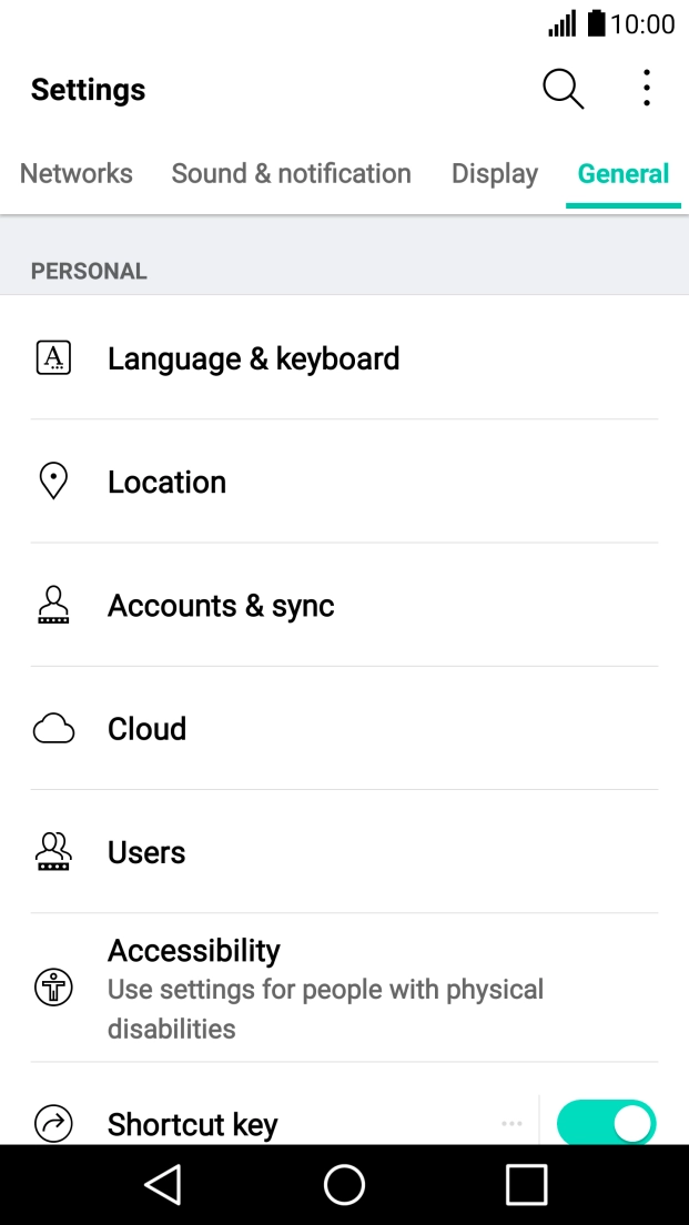 Press Language & keyboard.