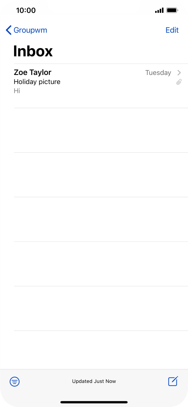 Press arrow left. Press arrow left.