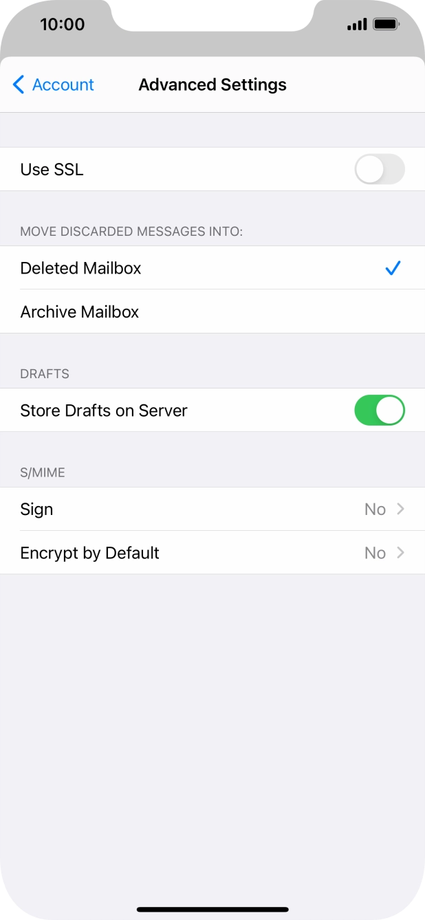 Press arrow left. Press arrow left.