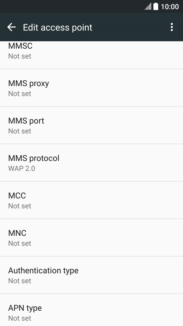 Press MMSC. Press MMSC.