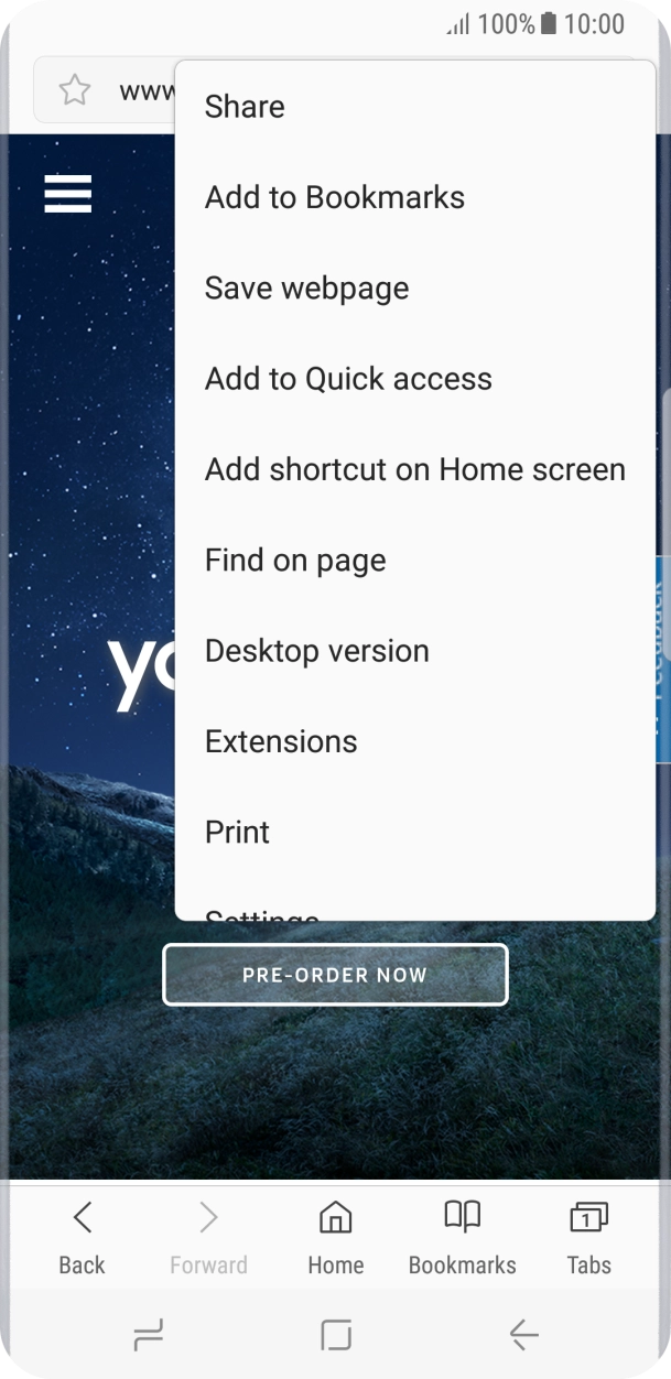 Press Add to Bookmarks.