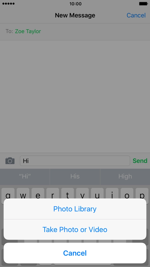 Press Photo Library and go to the required folder.