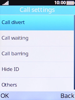Select Call divert.