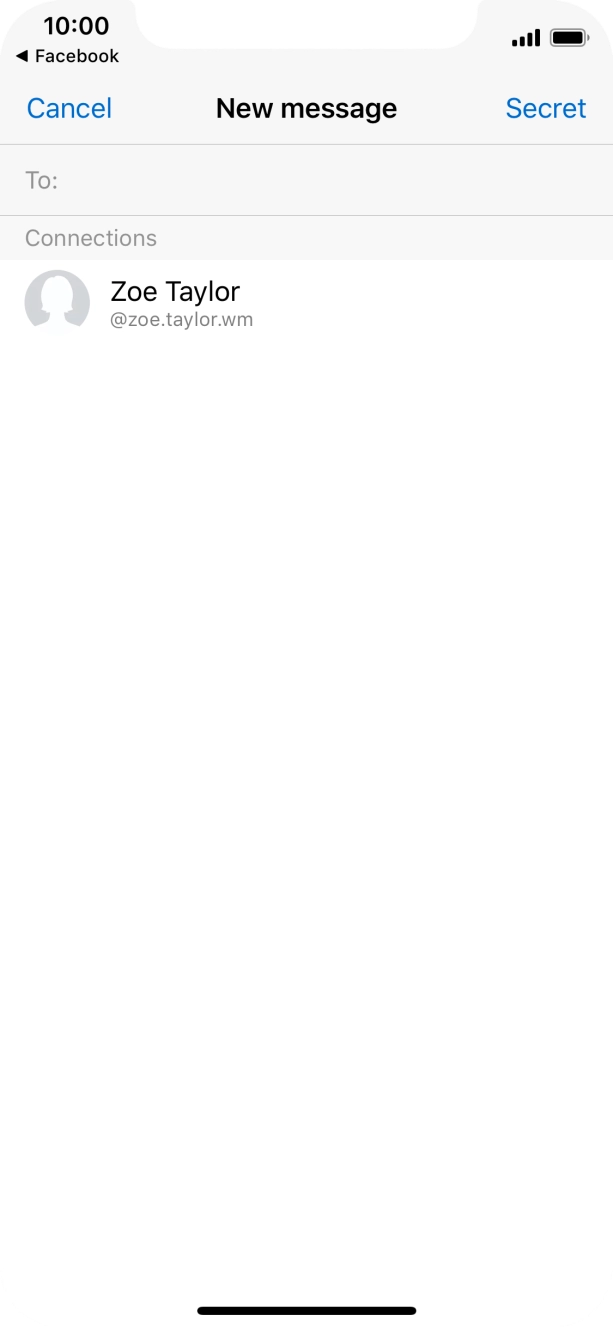 Press the field next to 