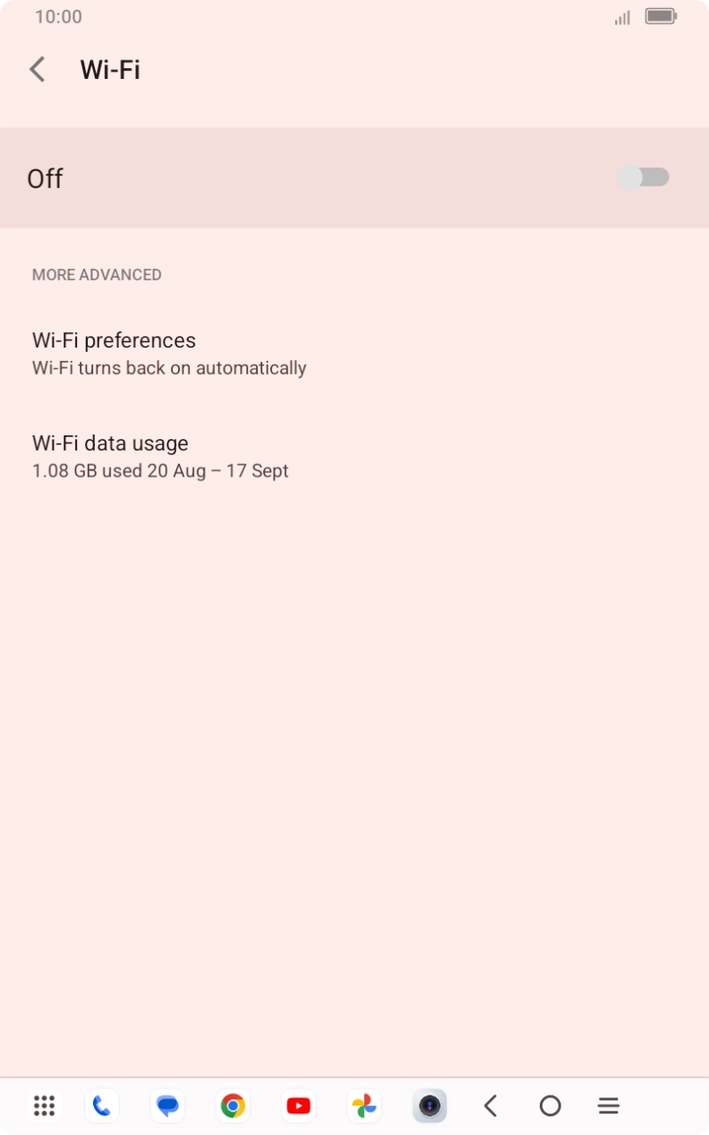 Press the indicator below 