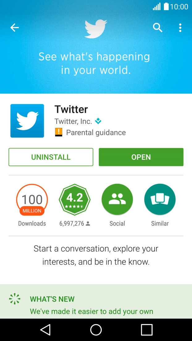 Press the Home key to return to the home screen. Press the Home key to return to the home screen.