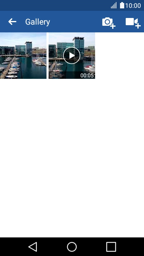 Press the required picture.