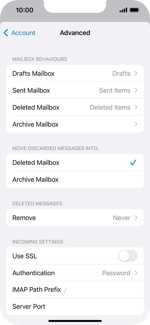 Press the indicator next to Press the indicator next to
