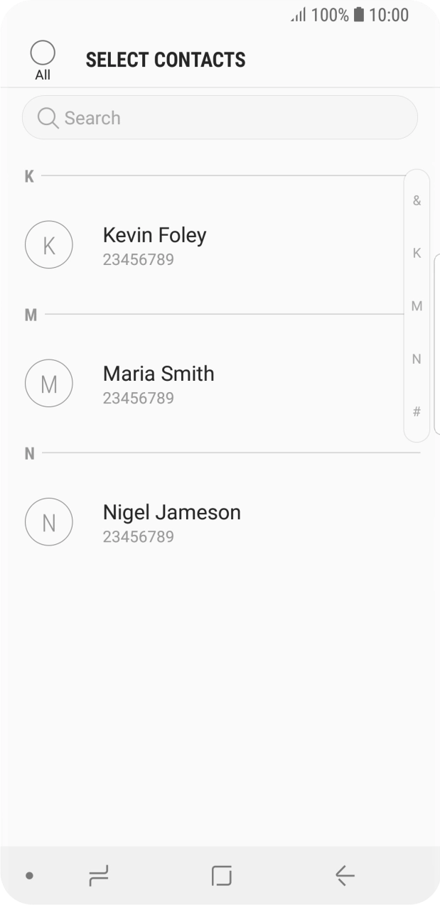 Press the field above Press the field above