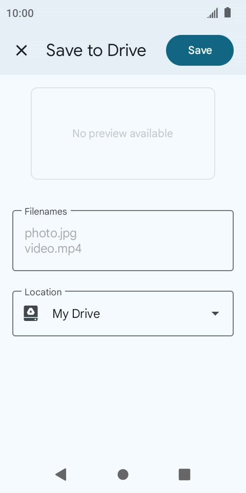 Press the field below 