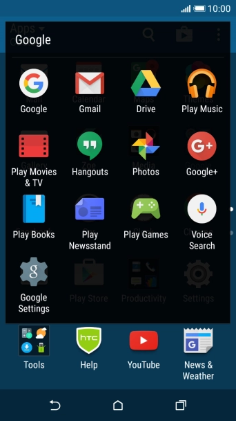 Press Gmail.