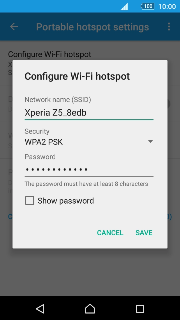 Press the field below Press the field below