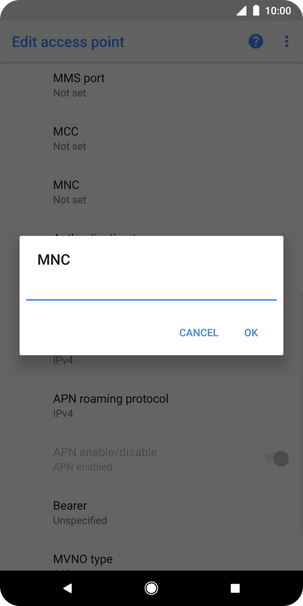Key in 01 and press OK. Key in 01 and press OK.