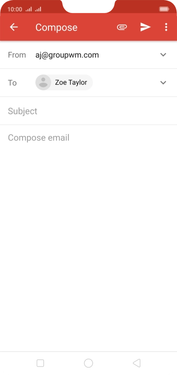 Press Subject and key in the required subject. Press Subject and key in the required subject.
