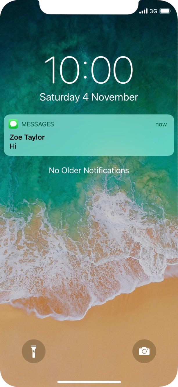Press the required notification and follow the instructions on the screen to use the selected function. Press the required notification and follow the instructions on the screen to use the selected function.