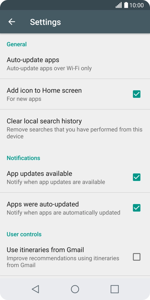 Press Auto-update apps. Press Auto-update apps.