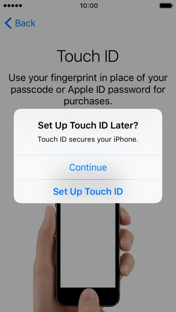 If you turn off the function, press Continue.