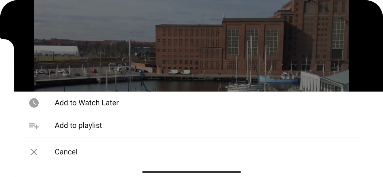 Press Add to playlist.