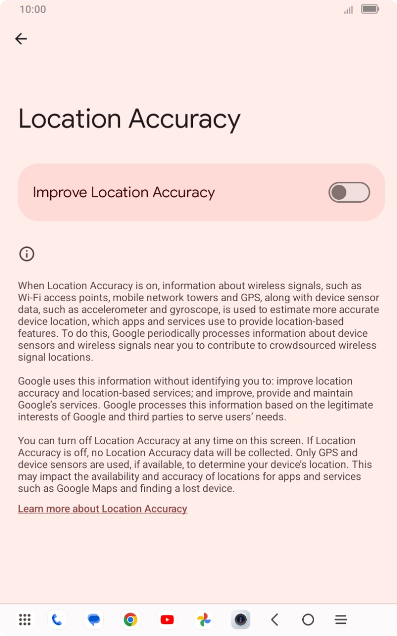If you press the indicator next to If you press the indicator next to