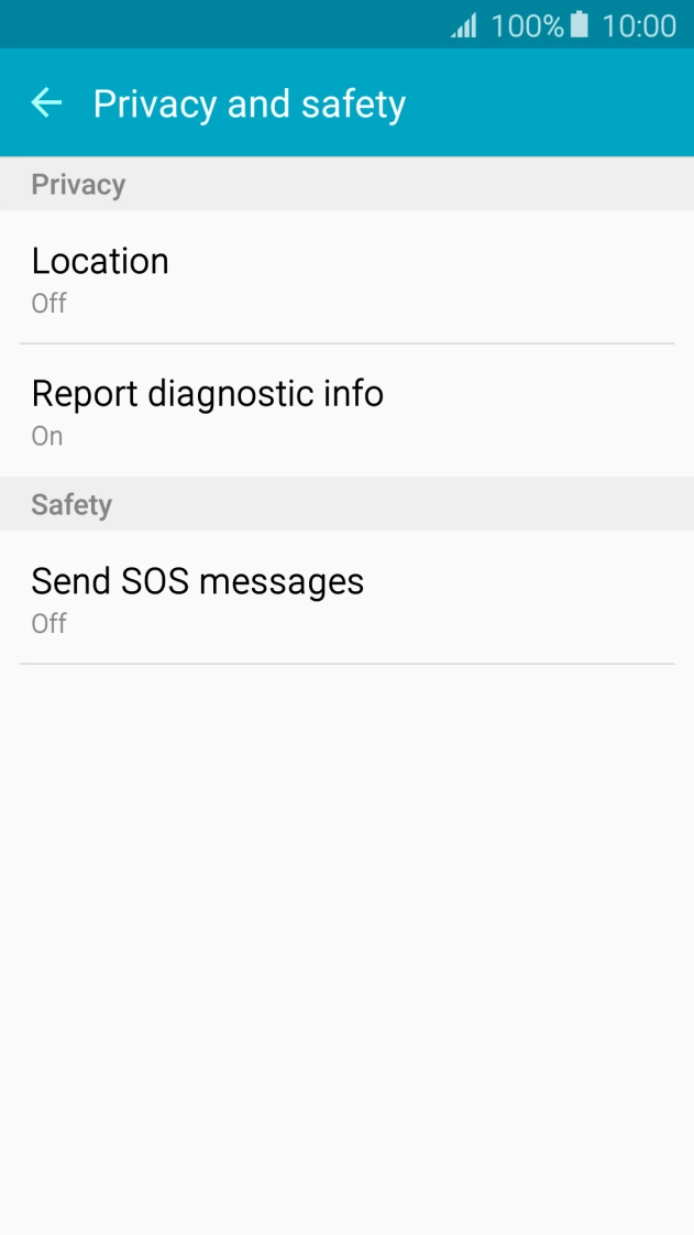 Press Location. Press Location.