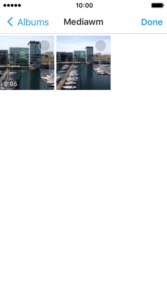 Press the required picture.